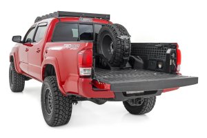 Ram 1500 Bed Mount Spare Tire Carrier - Rough Country - Powder-Coated Black - '11-'23